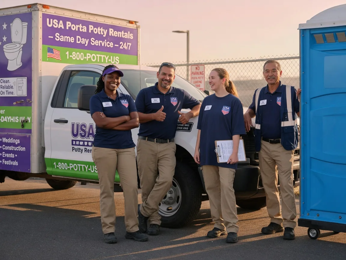 Porta Potty Rental company in Clipper Mills, CA